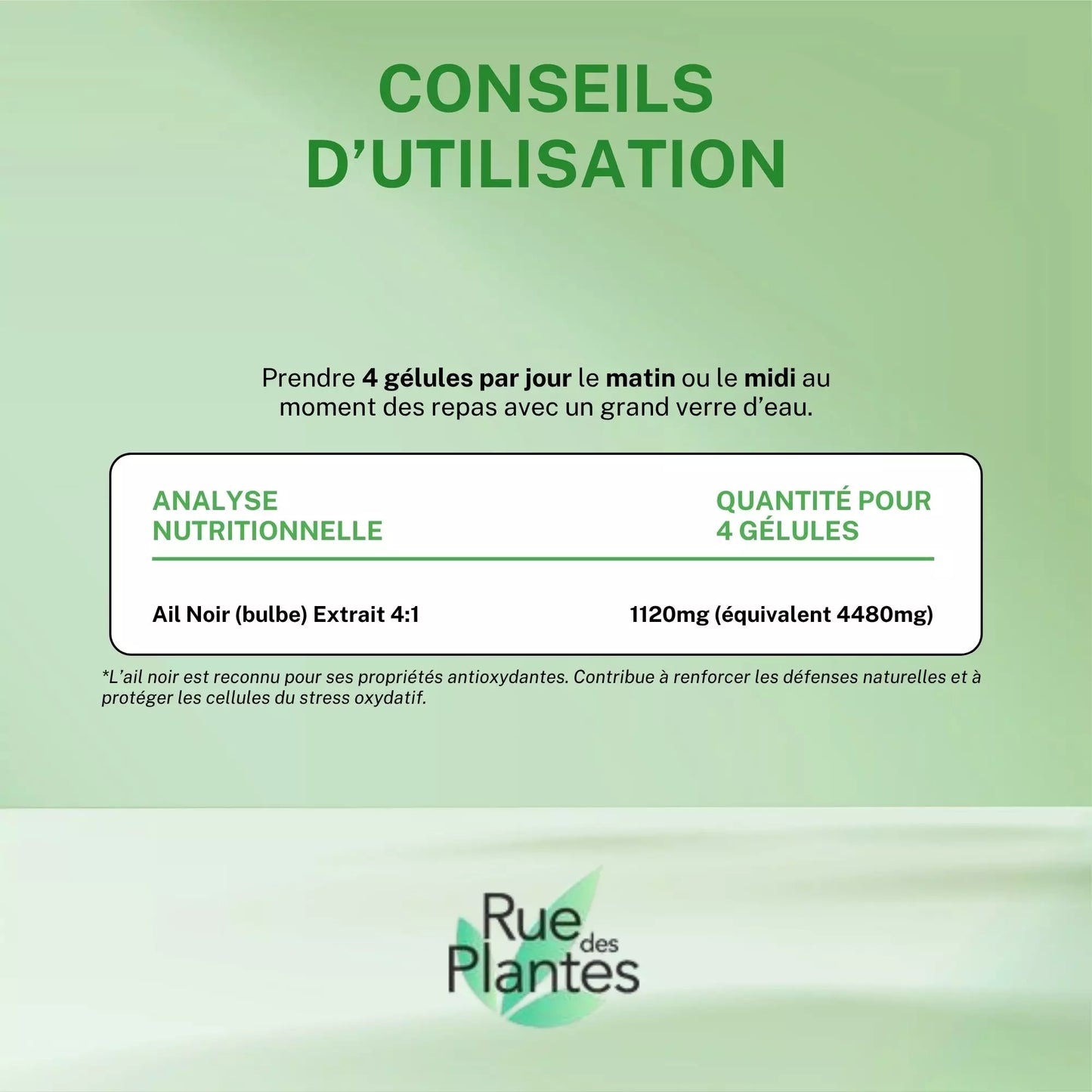 Achat Ail Noir Extrait 4:1