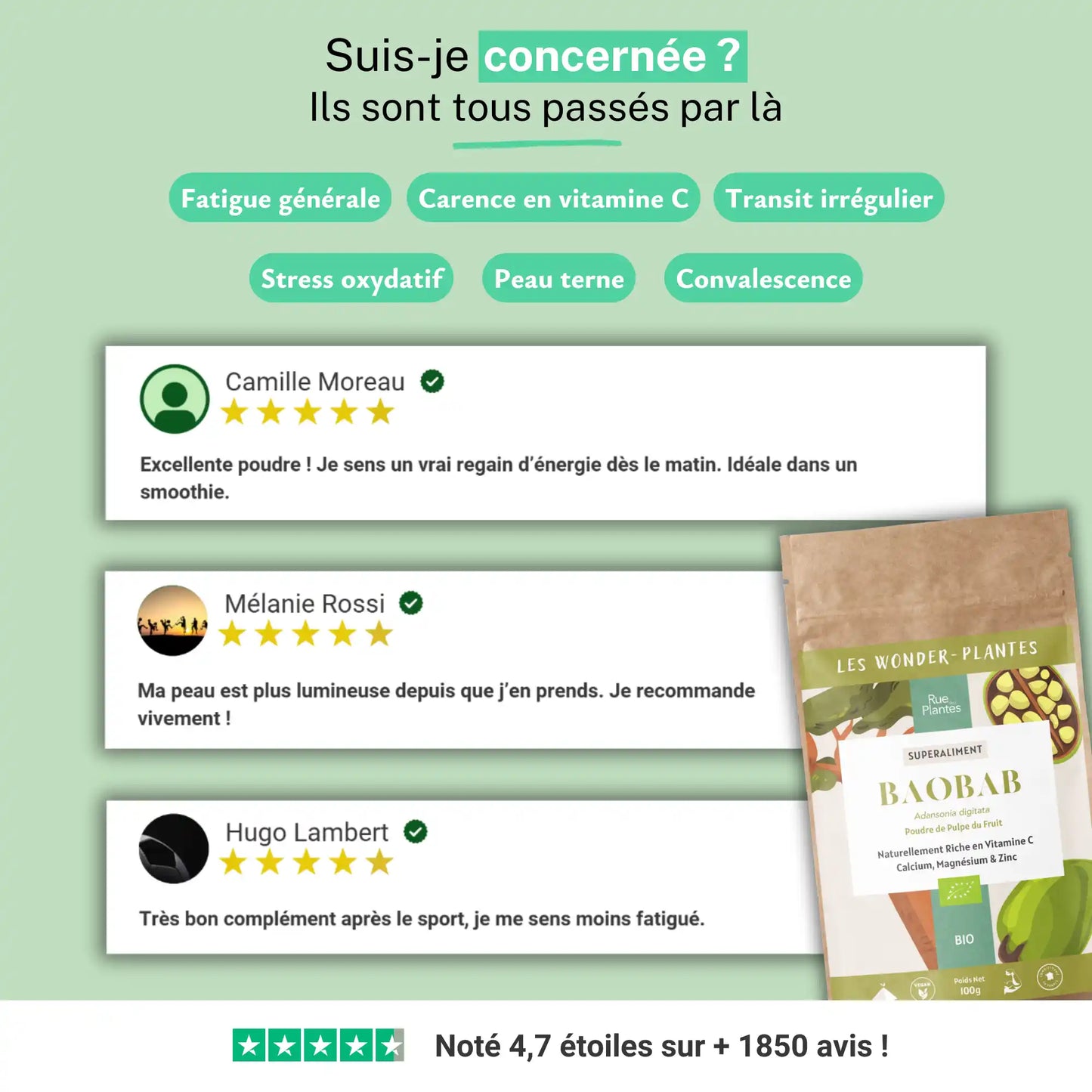 Achat Baobab Bio poudre
