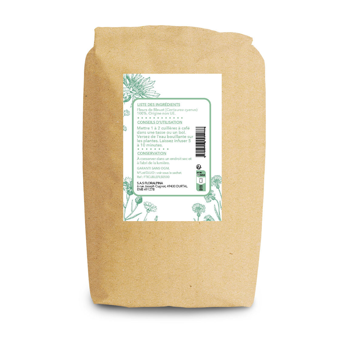 Achat Bleuet Fleurs Tisane