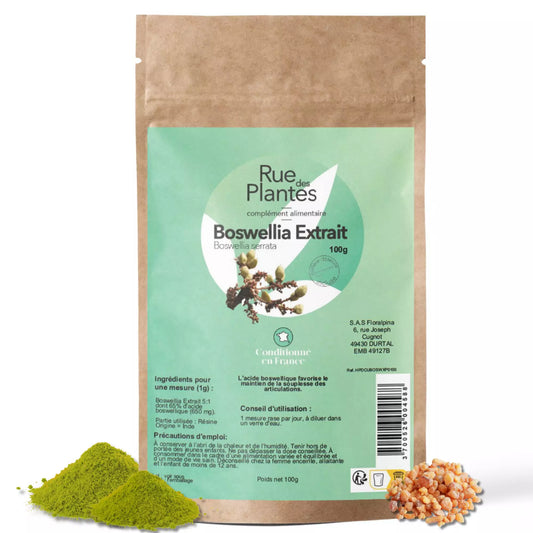 Achat Boswellia Extrait 5:1 dont 65% d'Acide Boswellique Poudre