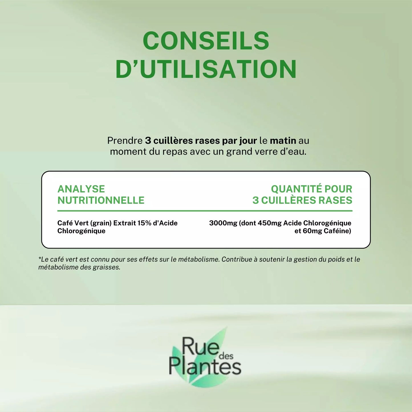 Achat Café Vert Extrait 15% d'Acide Chlorogénique Poudre