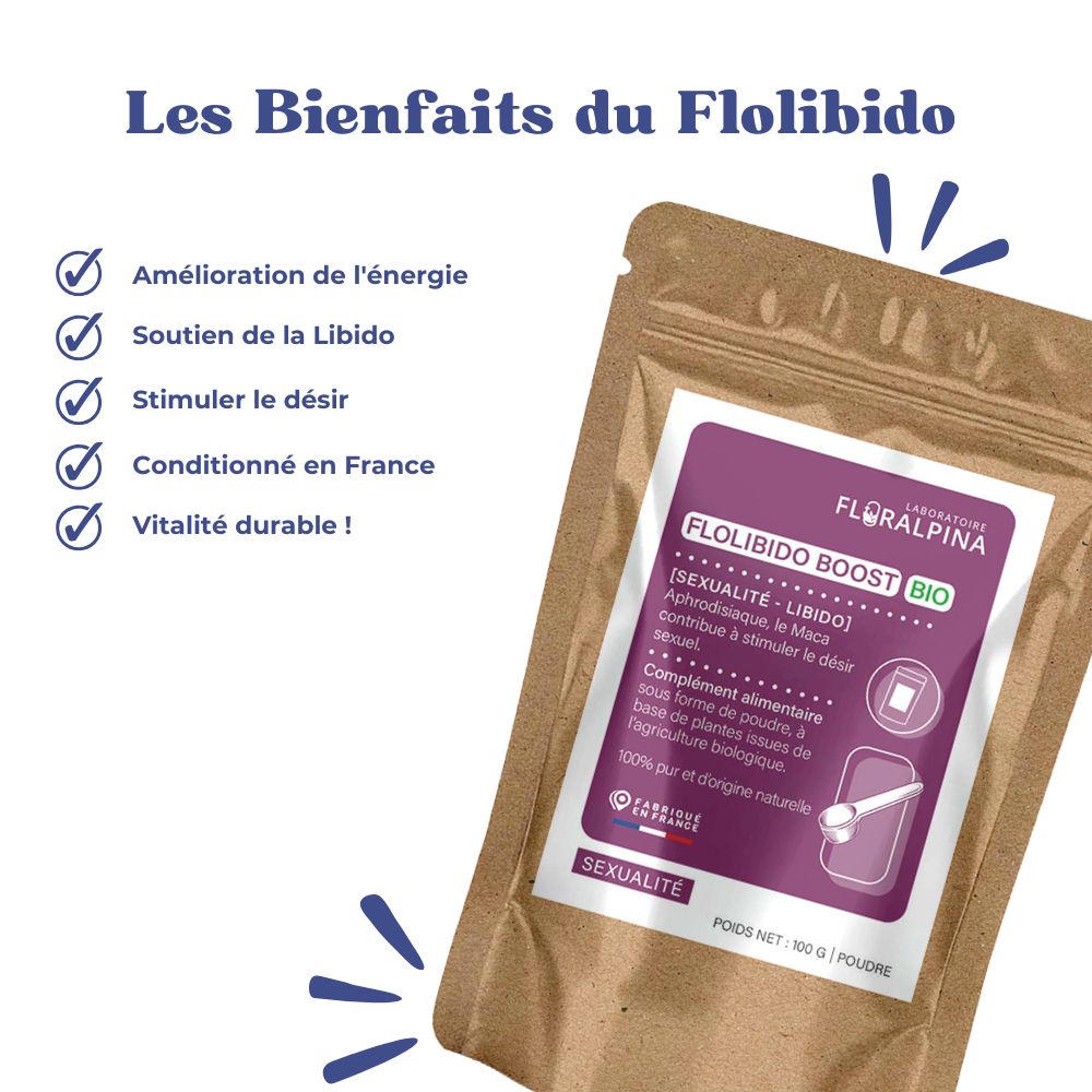Achat Flolibido Boost Bio Poudre