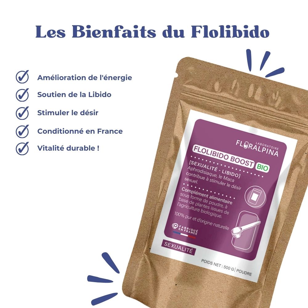 Achat Flolibido Boost Bio Poudre
