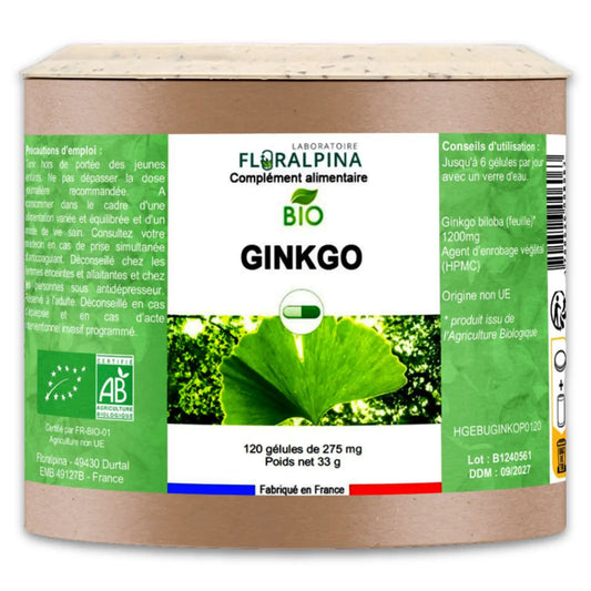 Achat Ginkgo Biloba Bio