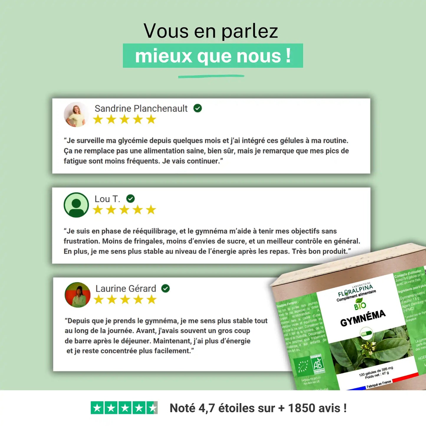 Achat Gymnema bio