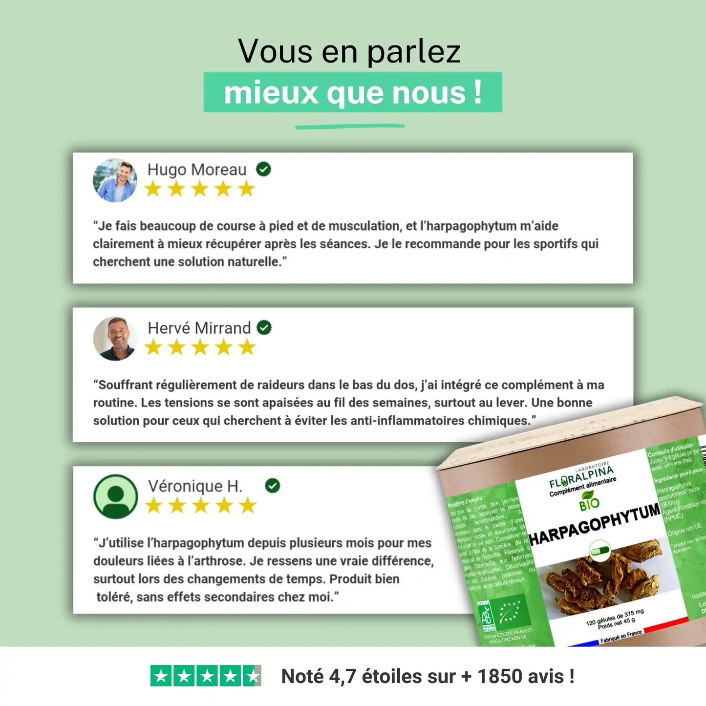 Achat Harpagophytum Bio