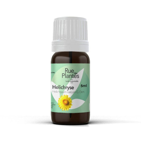 Achat Huile essentielle helychrise bio 5ml - Rue Des Plantes