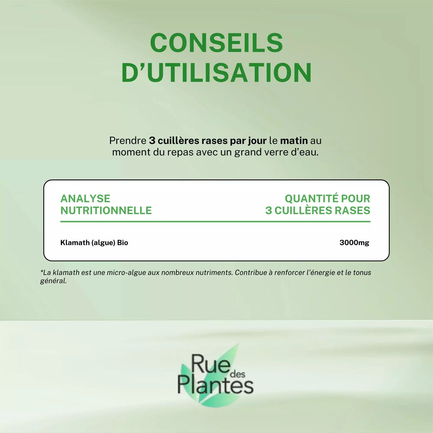 Achat Klamath Bio Poudre