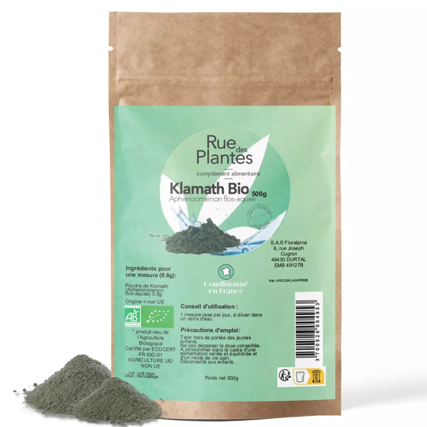 Achat Klamath Bio Poudre