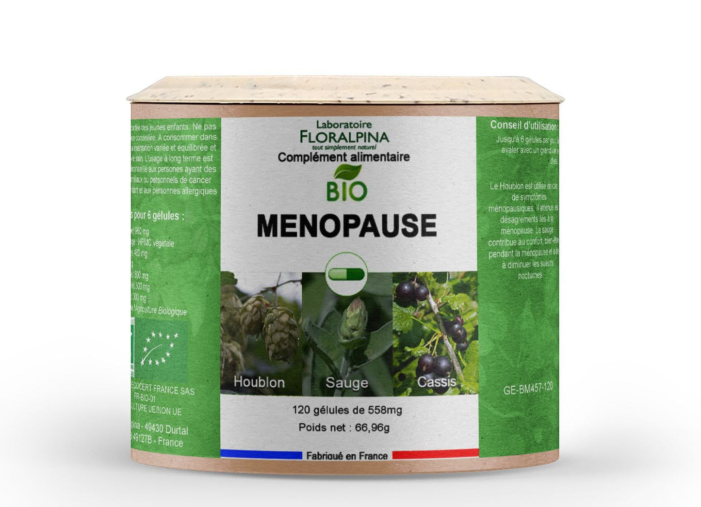 Achat Ménopause bio - Rue Des Plantes
