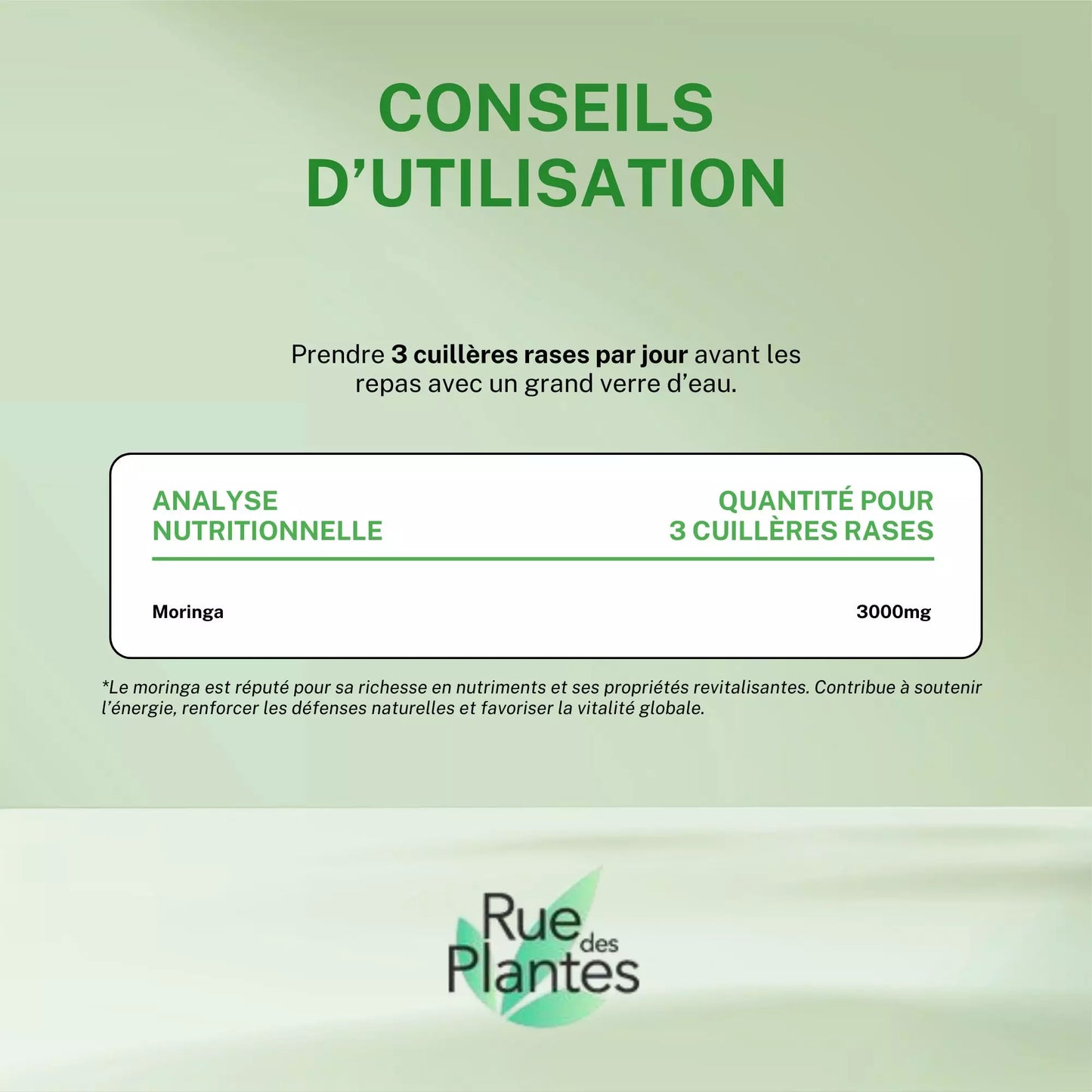 Achat Moringa Poudre