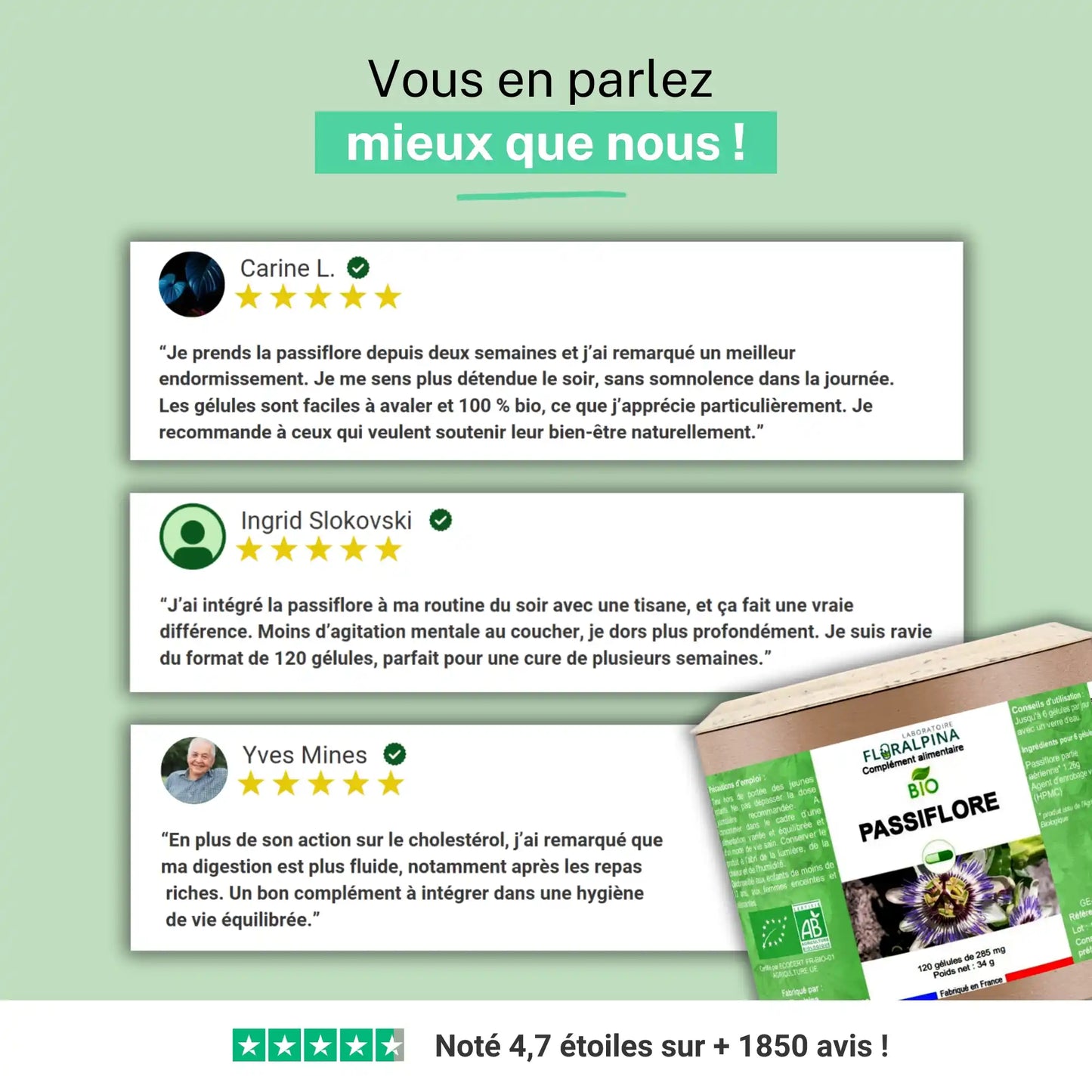 Achat Passiflore Bio
