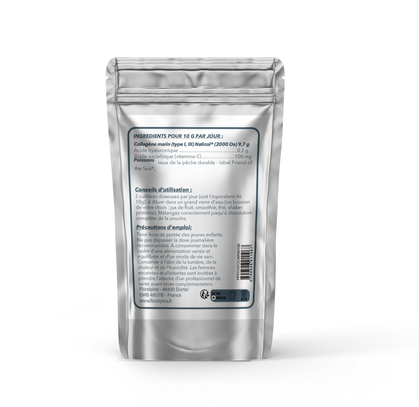 Achat SKIN DUO+ Collagène Marin Naticol®, Acide Hyaluronique et Vitamine C