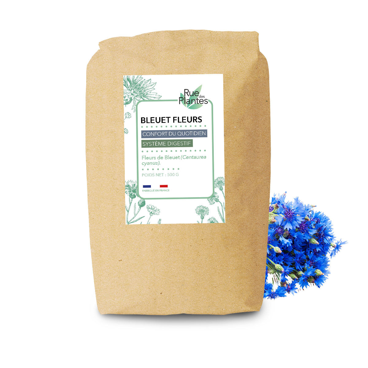 Achat Bleuet Fleurs Tisane