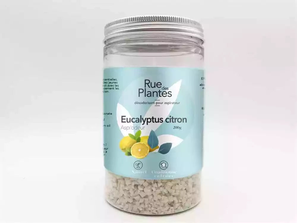 Aspi'odeur eucalyptus citron - désodorisant pour aspirateur - Rue