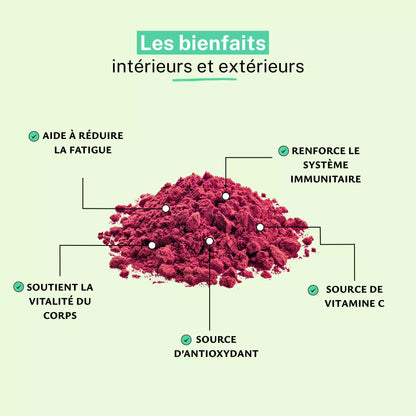 Acérola Extrait 25% Vitamine C Poudre
