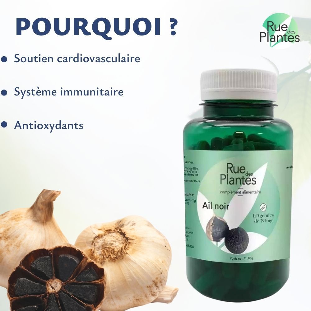 Ail noir de 595mg - Rue Des Plantes