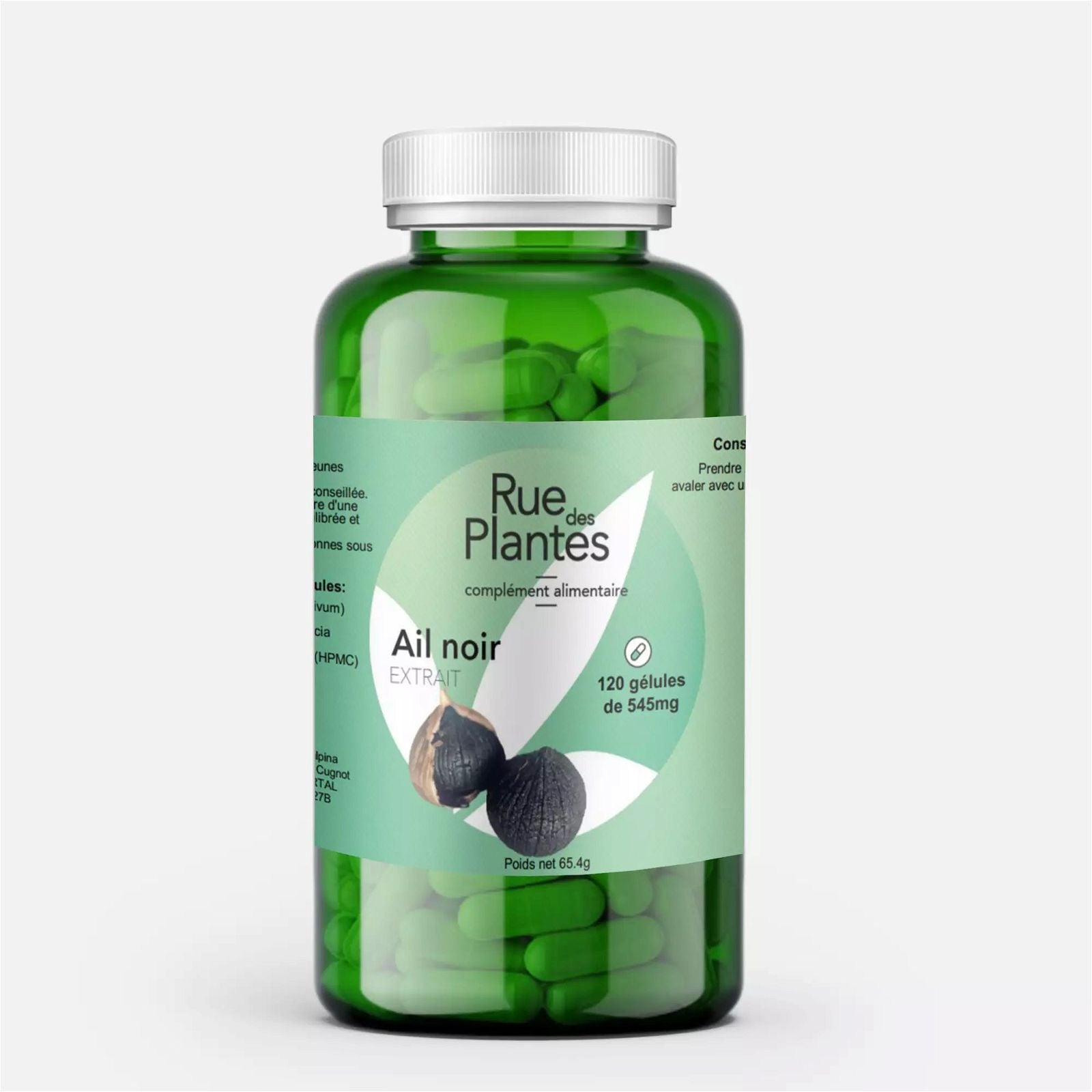 Ail noir extrait de 545mg - Rue Des Plantes