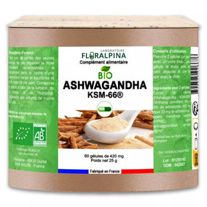 Ashwagandha Bio Extrait 5% Withanolides - KSM-66®