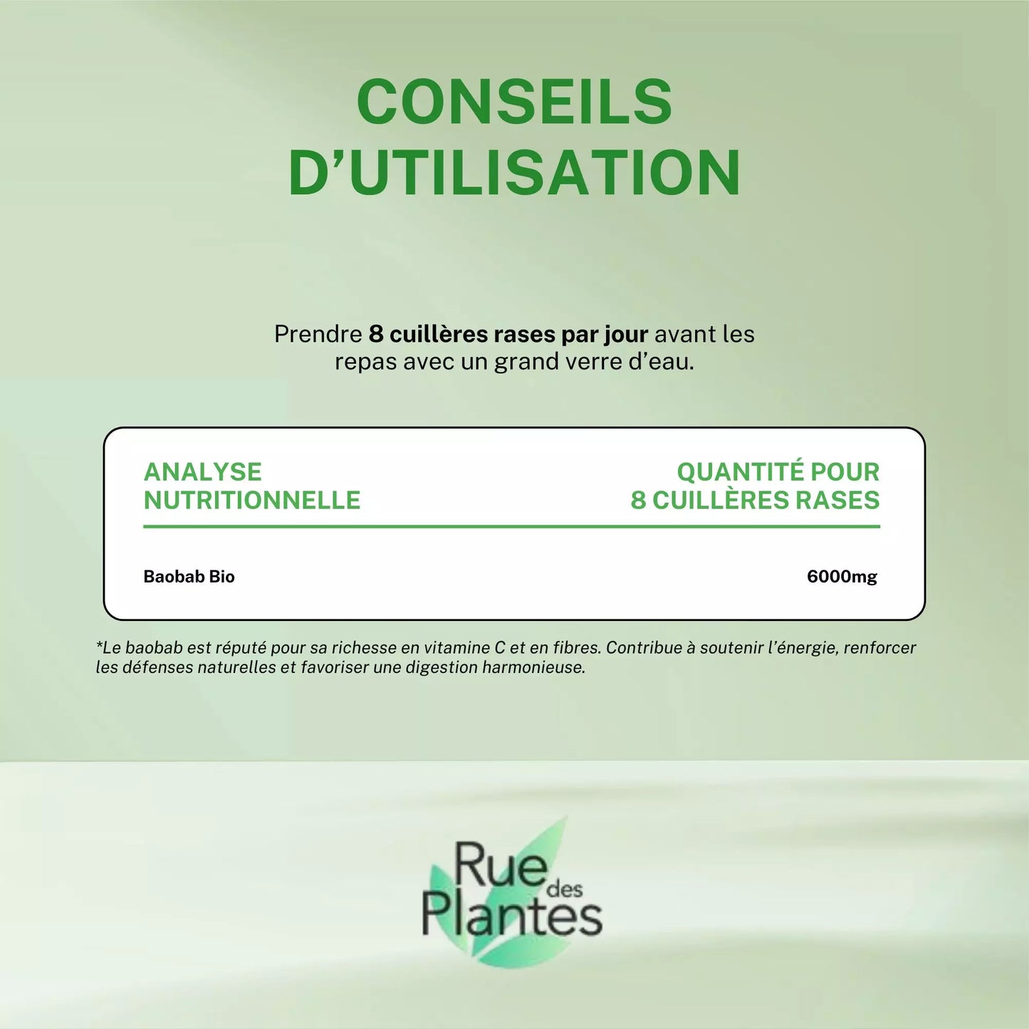 Achat Baobab Bio poudre