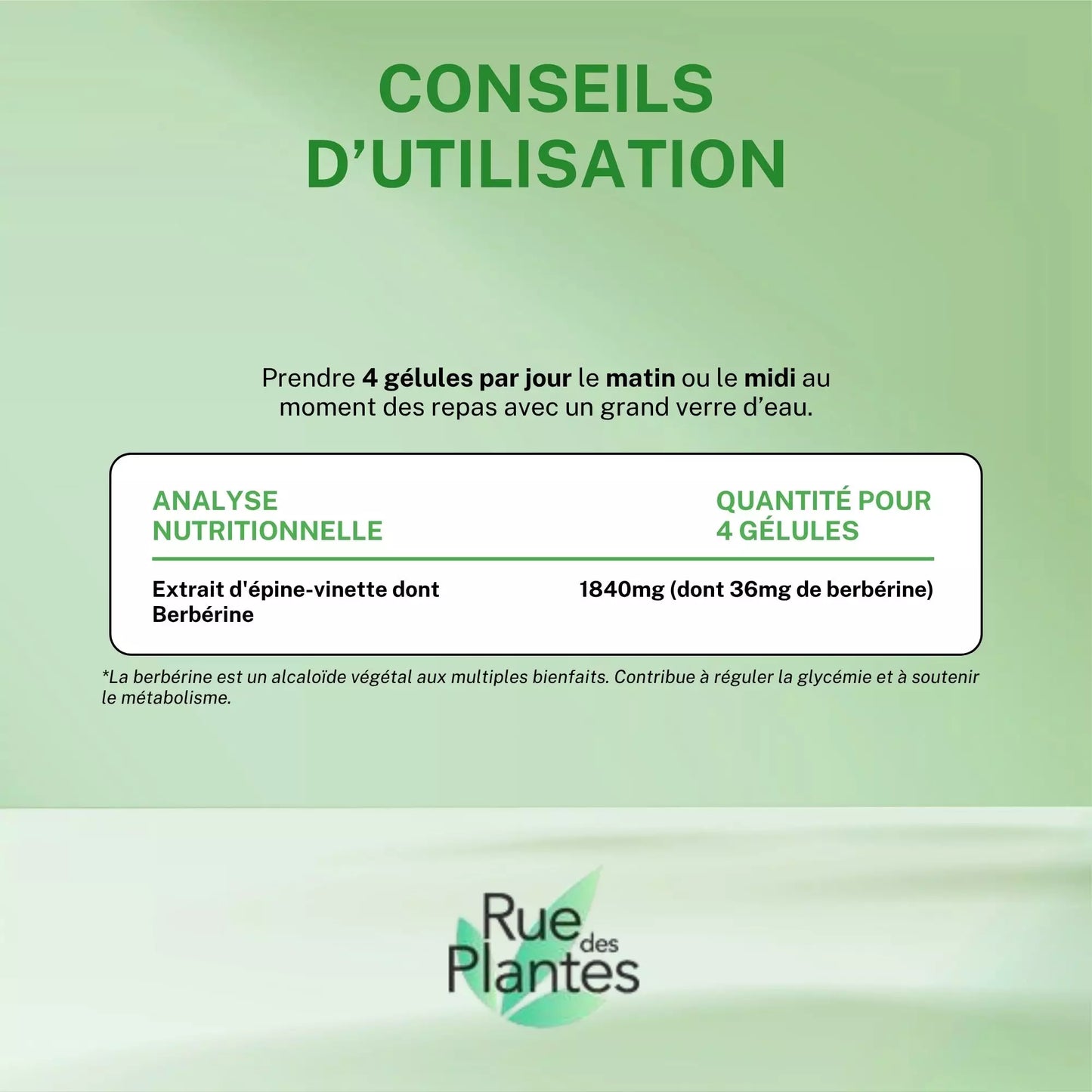 Achat Berbérine