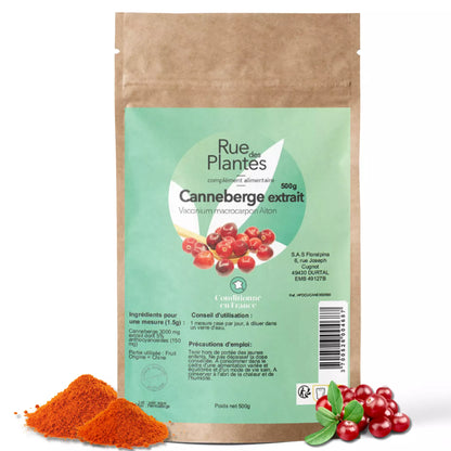 Canneberge Extrait 5% Anthocyanosides Poudre