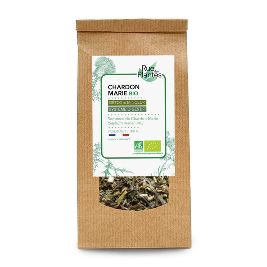 Achat Chardon marie bio semence tisane - Rue Des Plantes