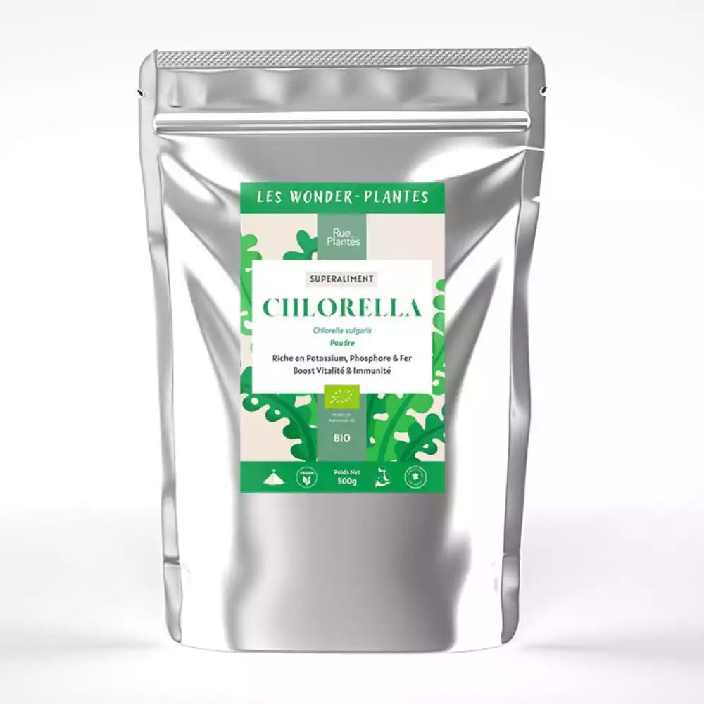 Chlorella poudre bio - Wonder-Plantes Rue Des Plantes