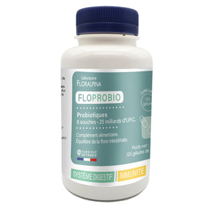 Floprobio (probiotiques) - 6 souches - 25 miliards d'UFC