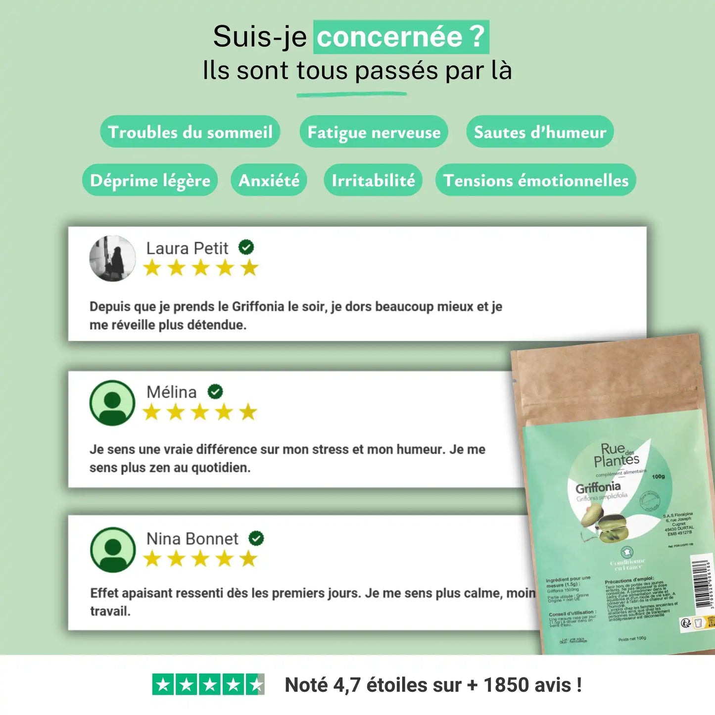 Achat Griffonia Poudre