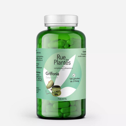 Achat Griffonia extrait - 5HTP - Rue Des Plantes