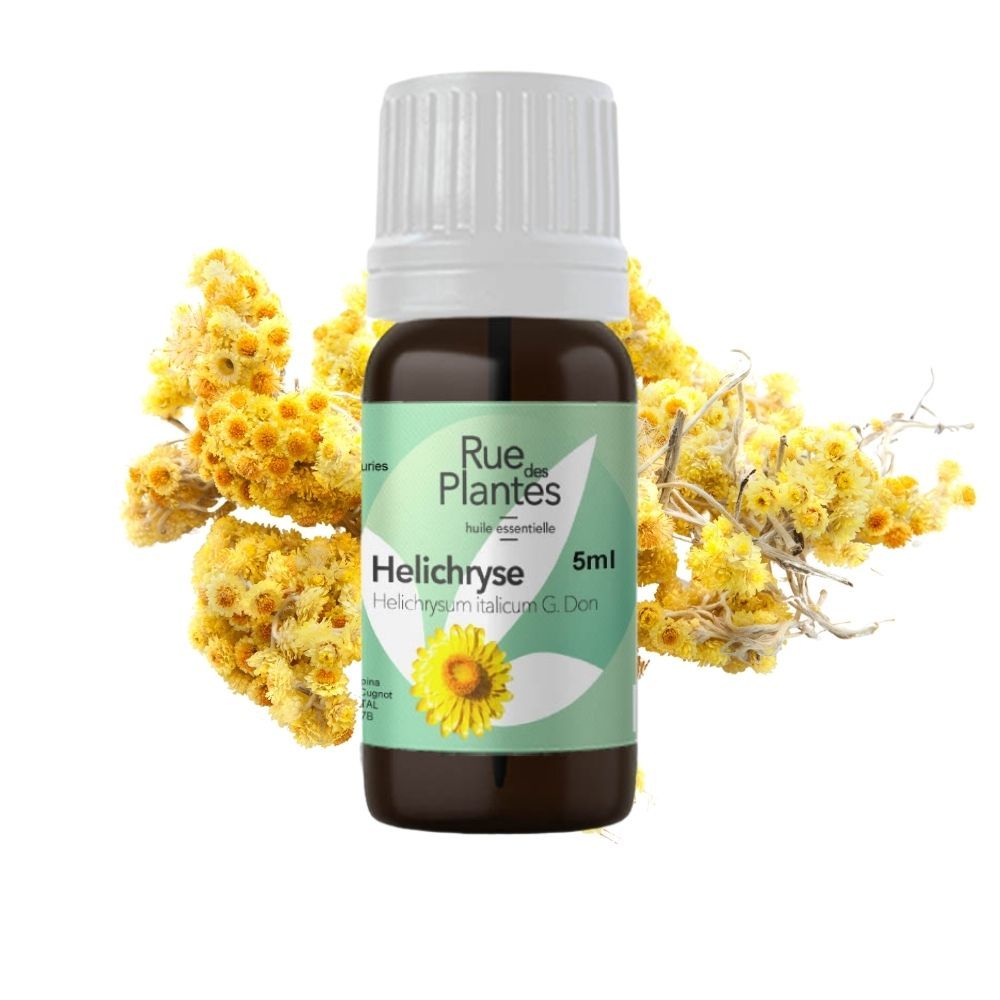 Achat Huile essentielle helychrise bio 5ml - Rue Des Plantes