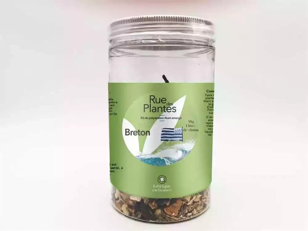 Kit de préparation pour rhum arrangé Breton - Rue Des Plantes