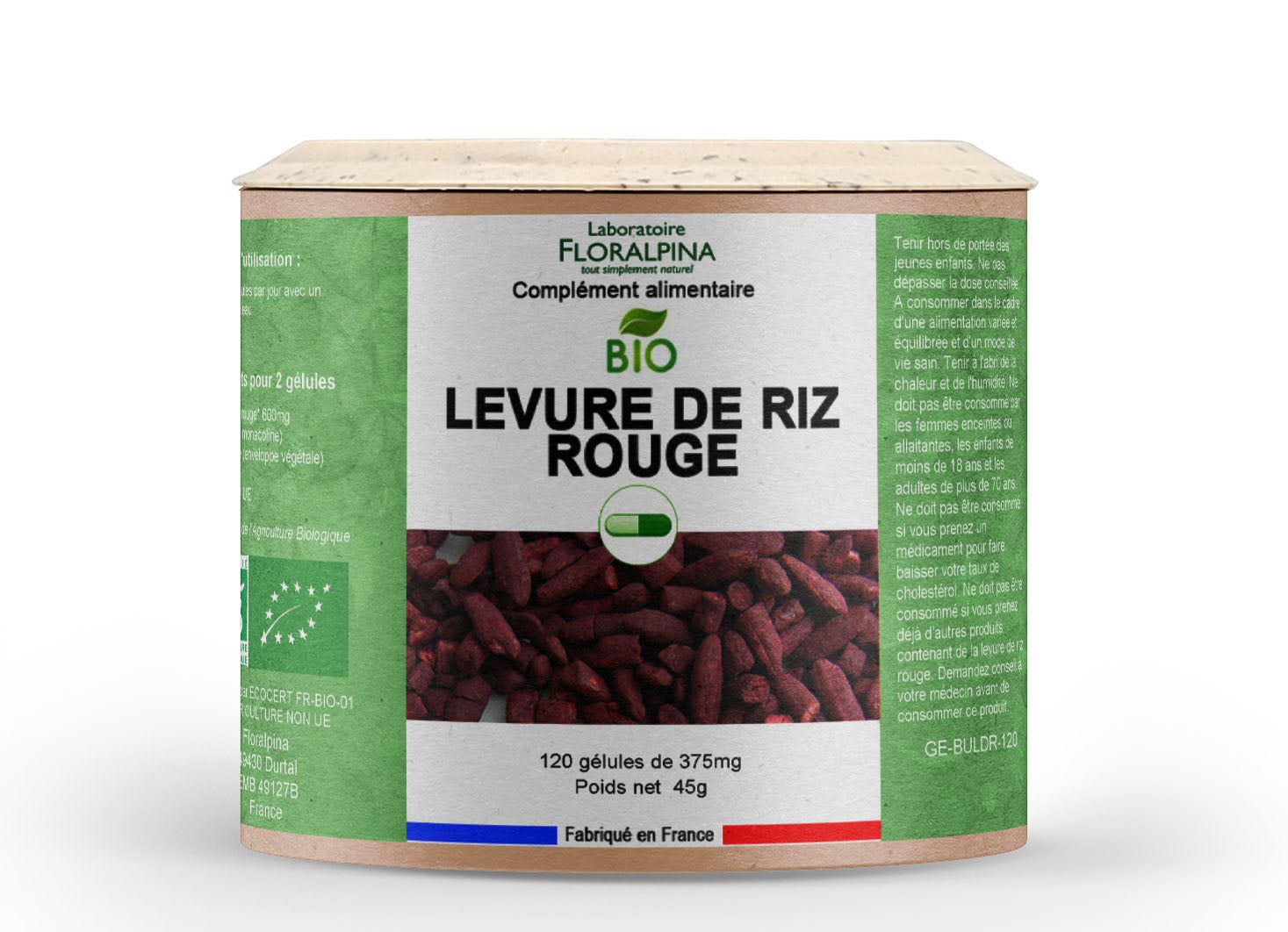 Levure de riz rouge BIO - Rue Des Plantes