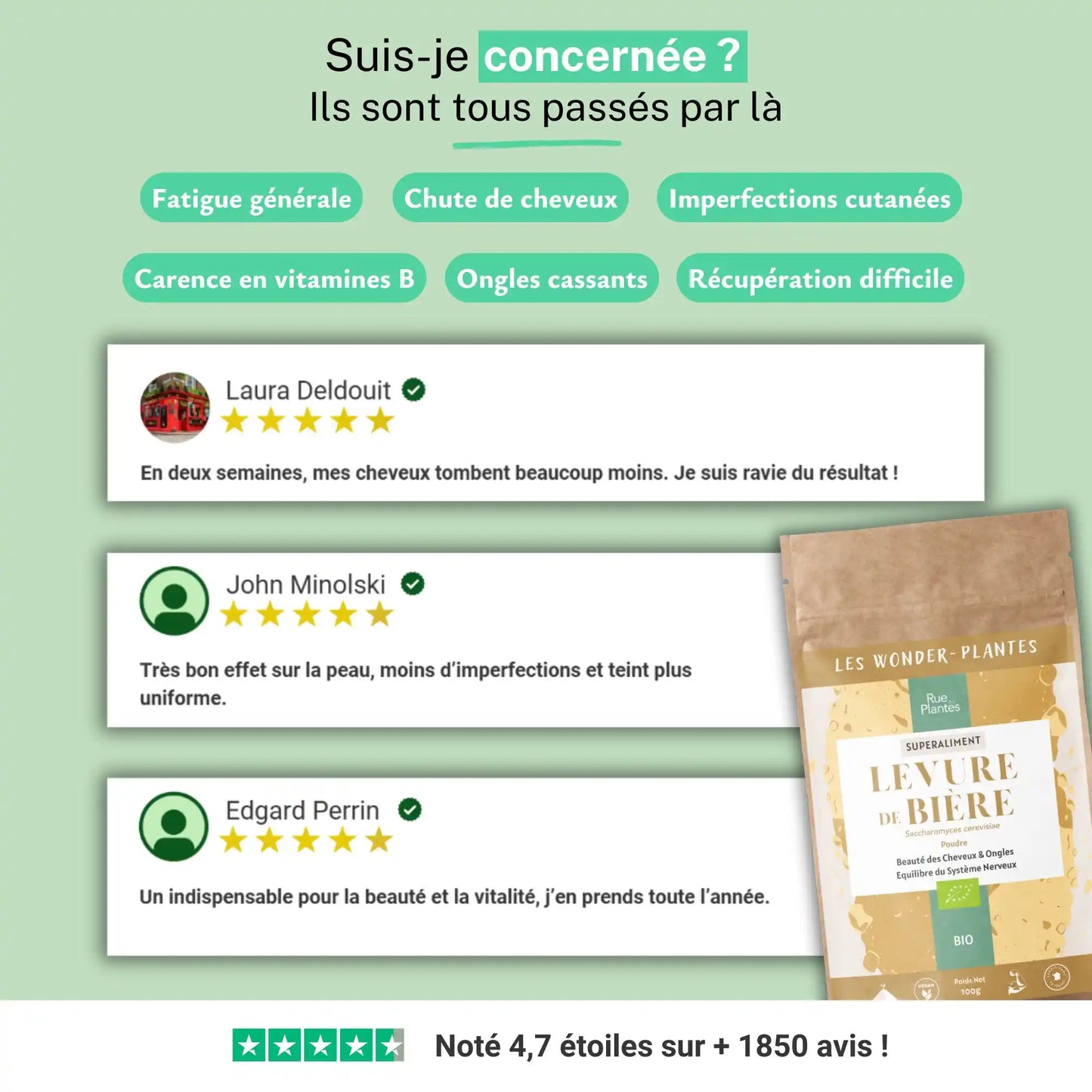 Achat Levure de Bière Bio Poudre