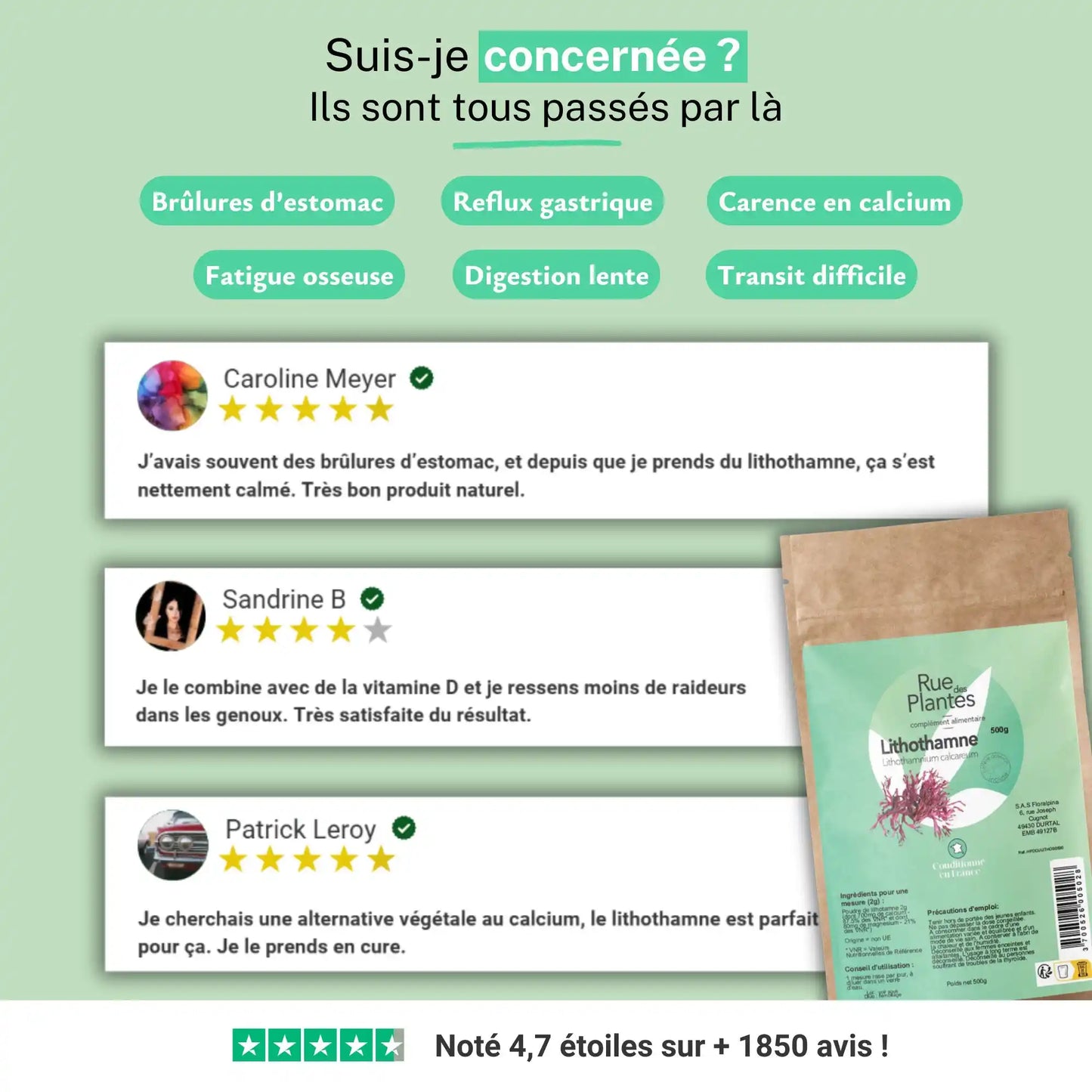 Achat Lithothamne Poudre