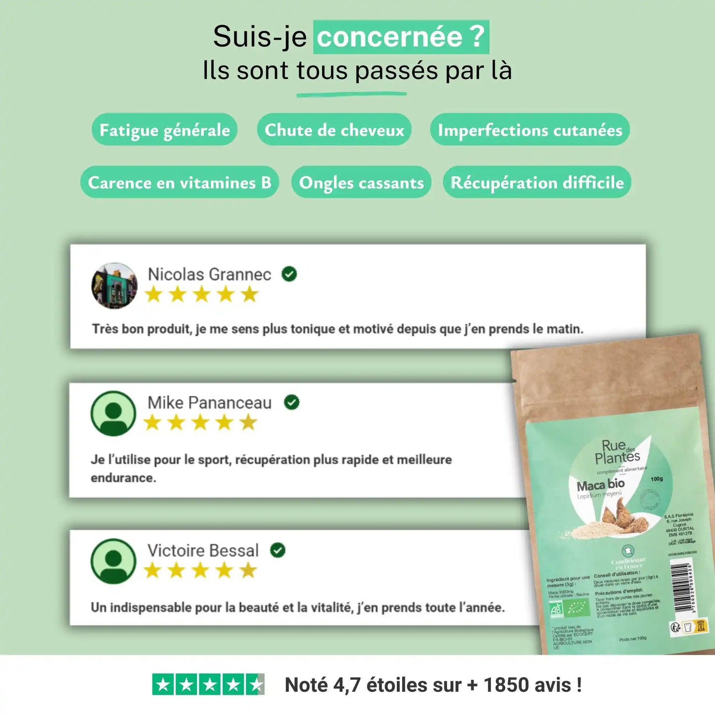 Achat Maca BIO Poudre