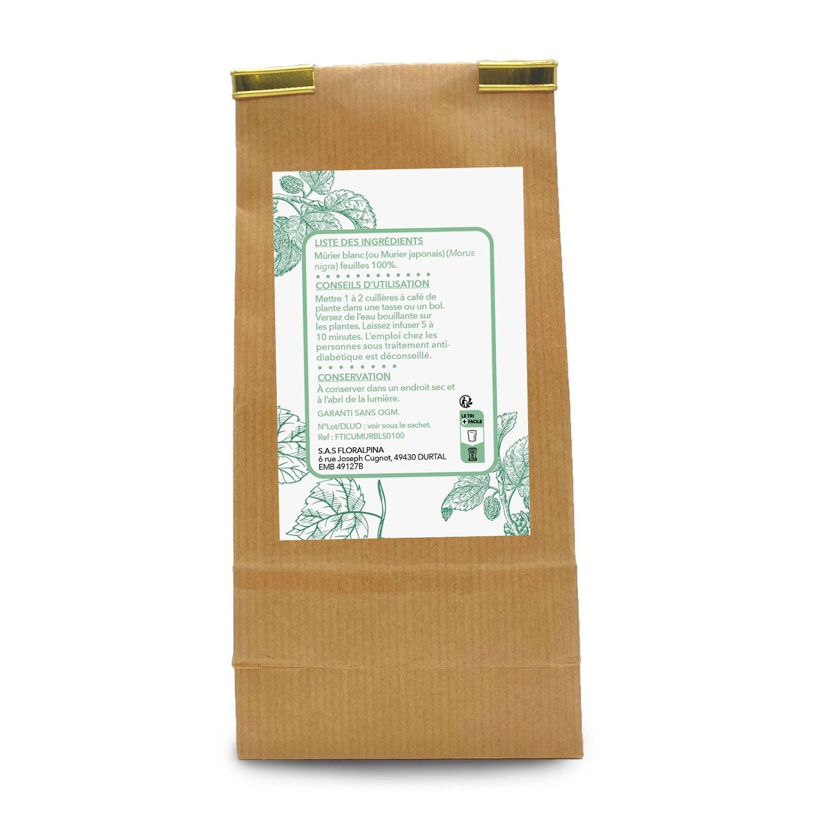 Murier japonais feuilles Tisane - Rue Des Plantes
