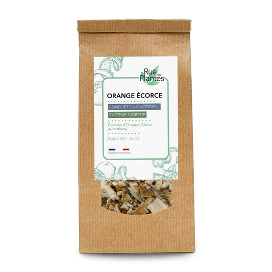 Achat Orange amère écorce Tisane - Rue Des Plantes