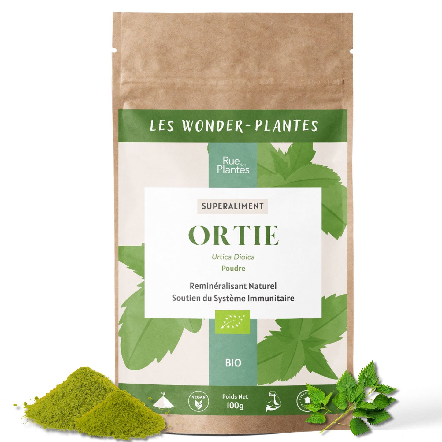 Achat Ortie Piquante Bio Poudre