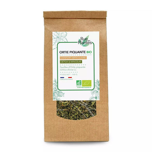 Achat Ortie piquante BIO feuilles Tisane - Rue Des Plantes