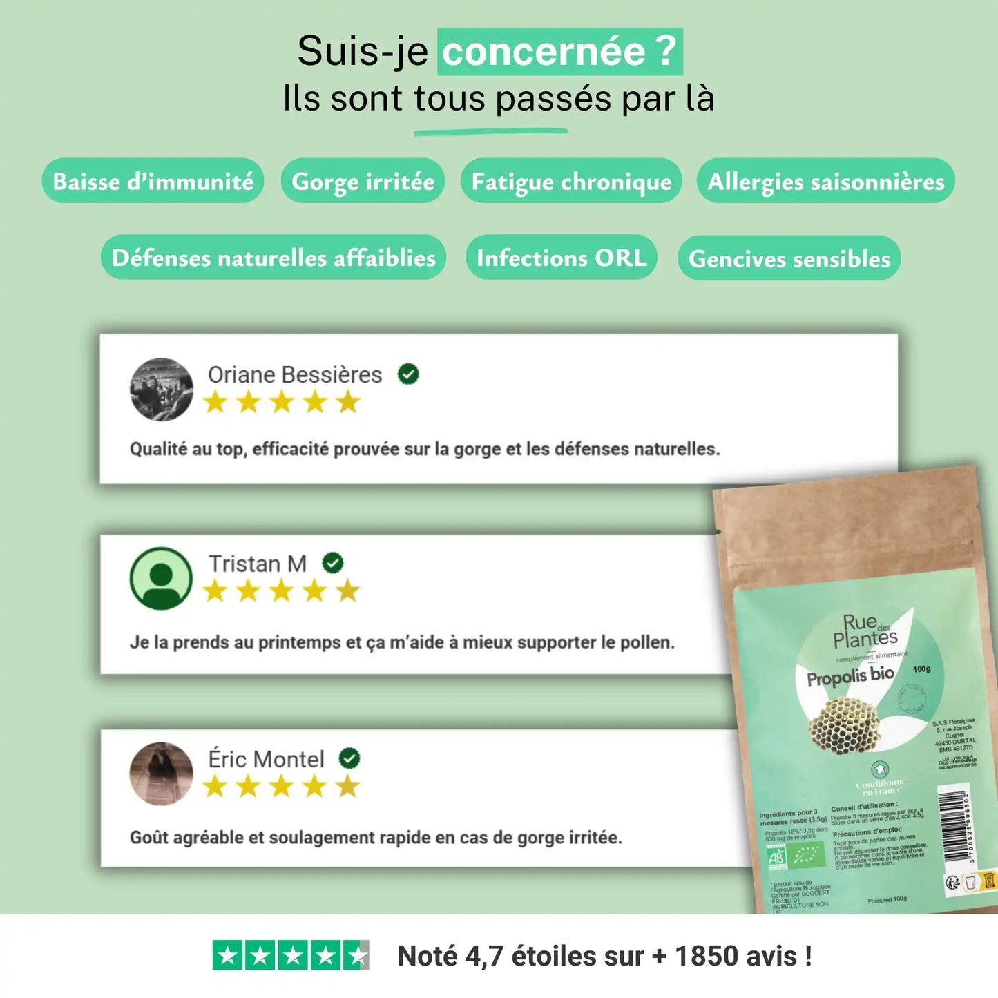 Achat Propolis Bio Extrait 18% Poudre