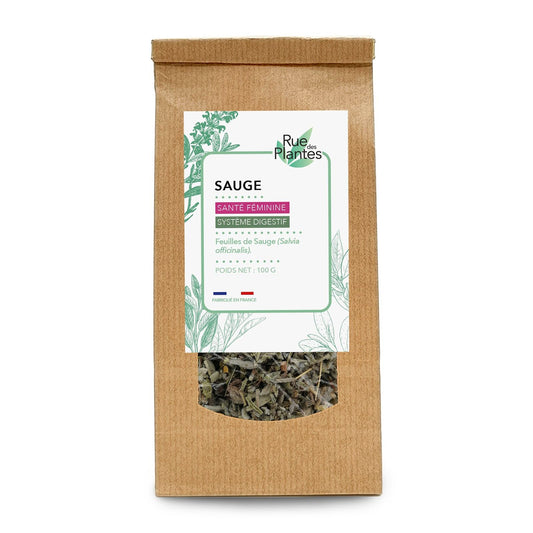 Achat Sauge feuilles coupées Tisane - Rue Des Plantes