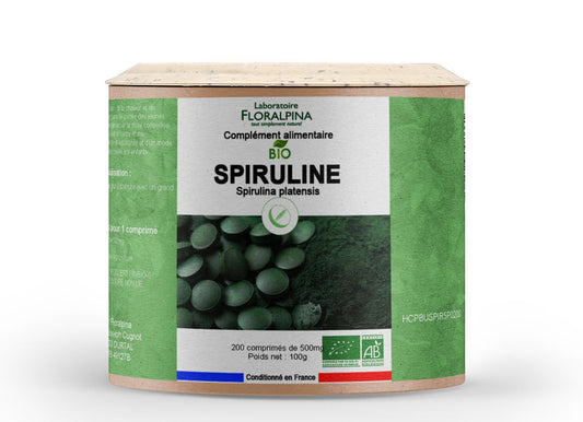 Achat Spiruline 500mg - Rue Des Plantes