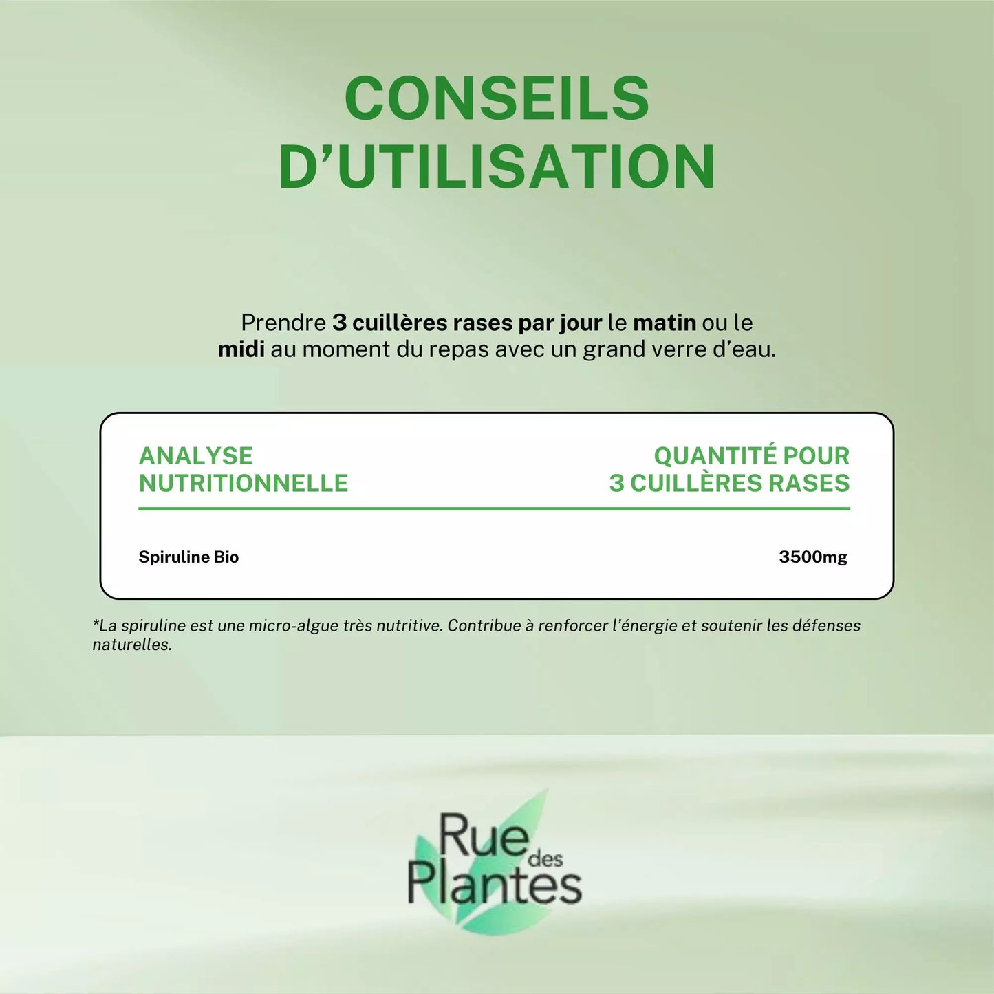 Achat Spiruline Bio Poudre