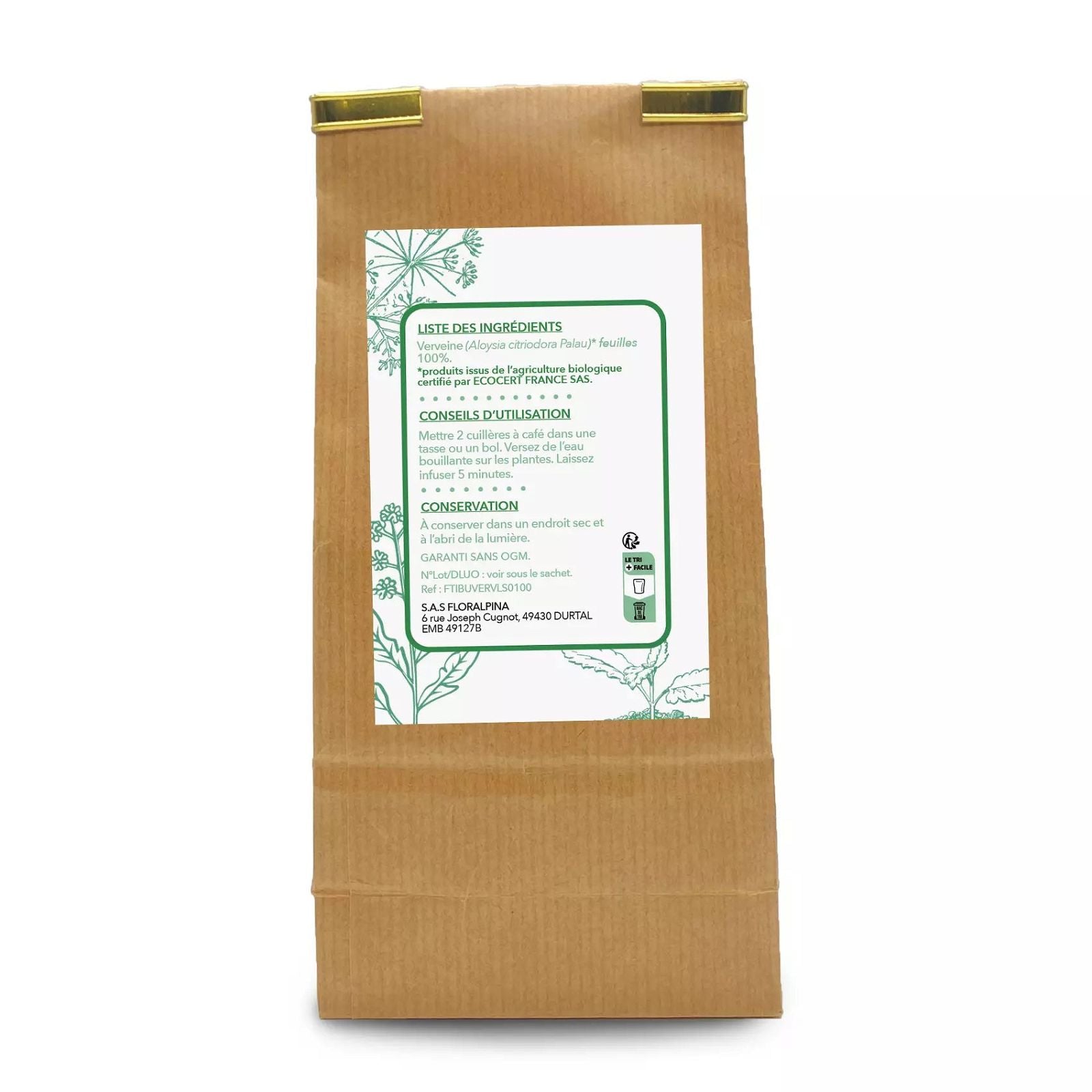 Verveine odorante BIO Tisane - Rue Des Plantes