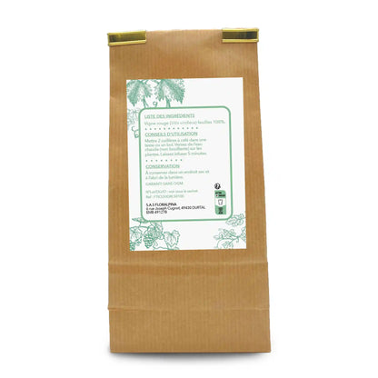 Vigne rouge Feuilles coupées