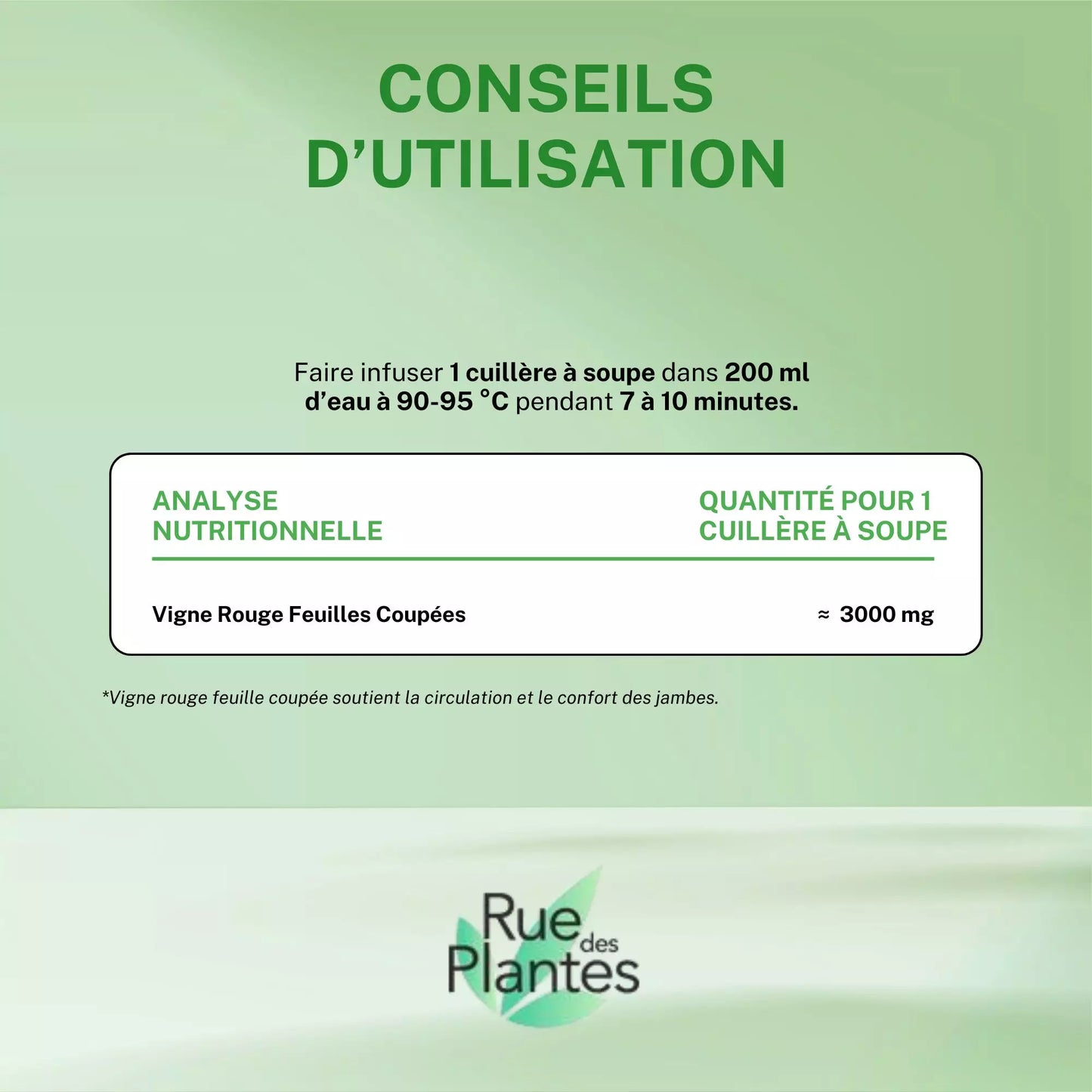 Achat Vigne rouge Feuilles coupées